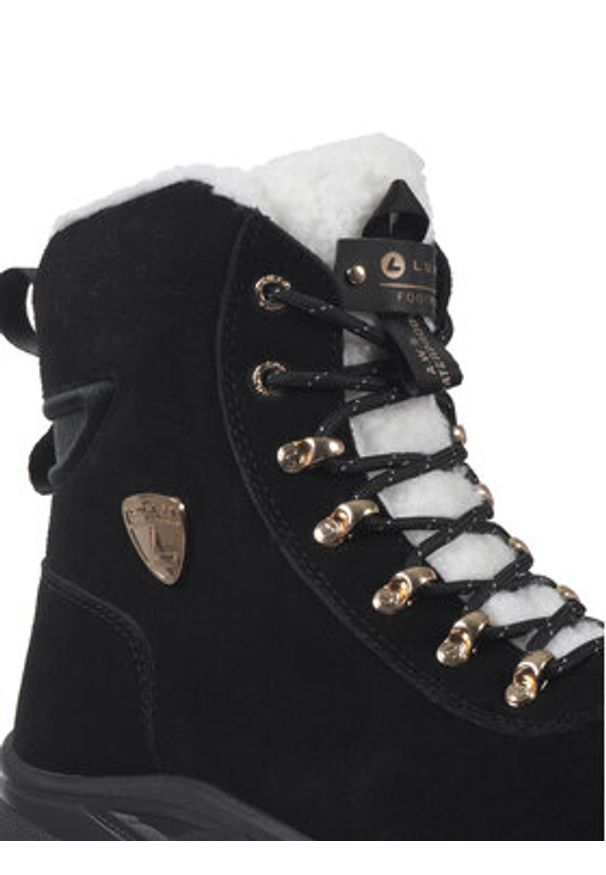 LUHTA - Luhta Trzewiki Luhta Mukava Ms 75570 Czarny. Kolor: czarny. Materiał: skóra, zamsz