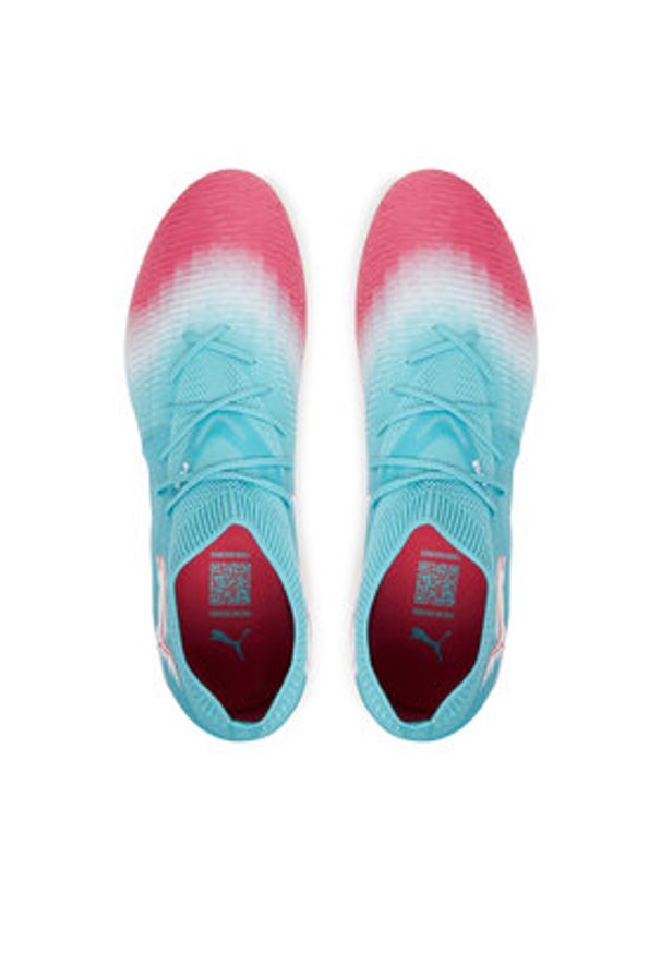 Puma Buty do piłki nożnej Future 8 Match Re-Charge Fg/Ag 108759 01 Błękitny. Kolor: niebieski. Materiał: materiał