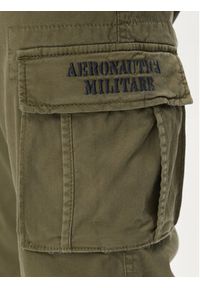 Aeronautica Militare Spodnie materiałowe 241PA1329CT3293 Zielony Regular Fit. Kolor: zielony. Materiał: bawełna #5