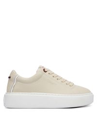 Alexander Smith Sneakersy London High ALBDLHW 8406 Écru. Kolor: kremowy. Materiał: skóra #1