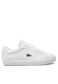 Lacoste Sneakersy 747SFA0072 Biały. Kolor: biały. Materiał: skóra #1