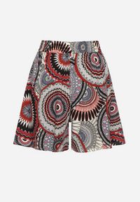 Born2be - Czarne Szorty z Bawełny ze Wzorem Boho Kolariela. Okazja: na co dzień, na plażę, na spacer. Kolor: czarny. Materiał: bawełna. Sezon: lato. Styl: boho #7