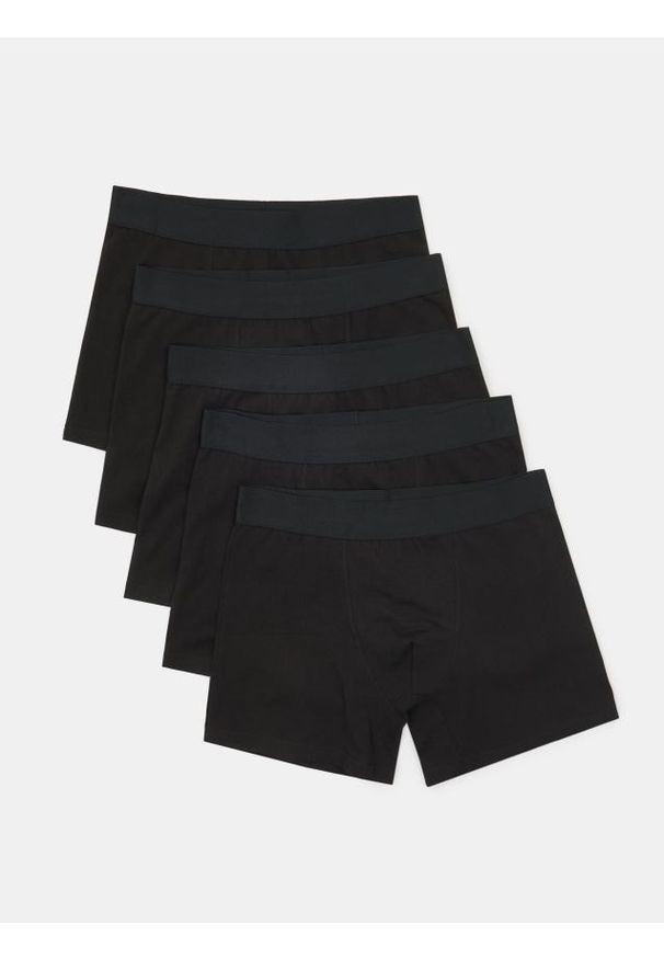 Sinsay - Bokserki 5 pack - czarny. Kolor: czarny