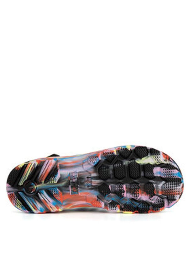 Hunter Sandały WFD4038EVA-BLK Kolorowy. Materiał: syntetyk. Wzór: kolorowy