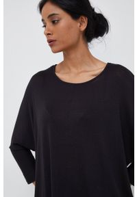 Vero Moda sweter damski kolor czarny lekki. Kolor: czarny #5