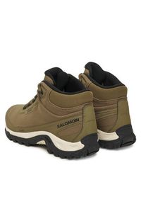 salomon - Salomon Trekkingi Shelter Waterproof L47974000 Khaki. Kolor: brązowy. Materiał: materiał. Sport: turystyka piesza #2