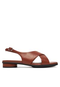 ecco - ECCO Sandały Sculpted Alba 25 23383301014 Brązowy. Kolor: brązowy. Materiał: skóra