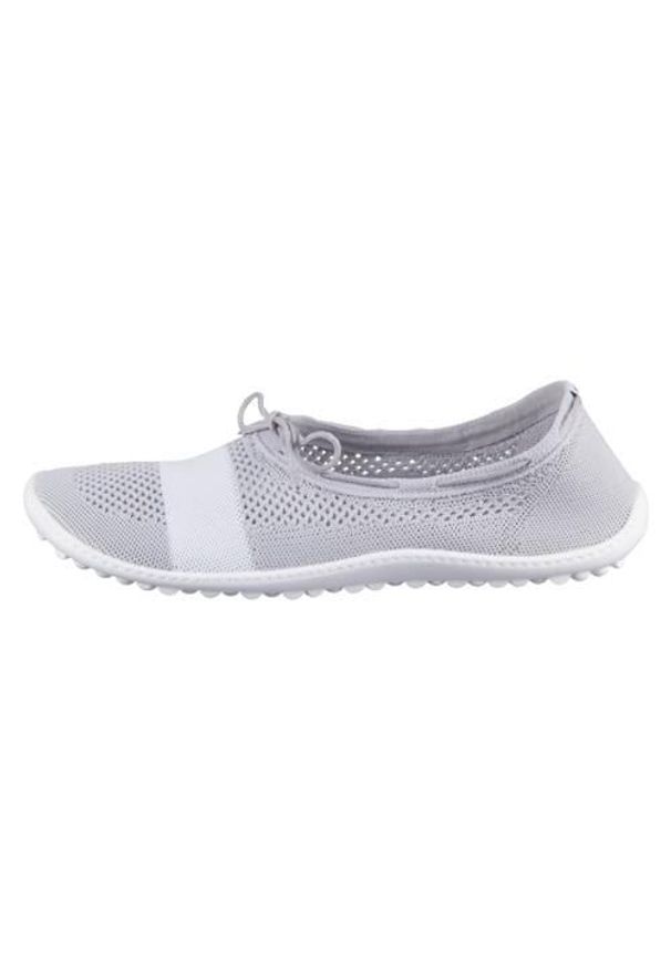 LEGUANO - Buty do chodzenia damskie Leguano Style Pearl. Zapięcie: bez zapięcia. Kolor: szary. Materiał: guma, skóra. Szerokość cholewki: normalna. Sport: turystyka piesza