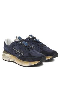 Premiata Sneakersy Moerun Var 7776 Granatowy. Kolor: niebieski. Materiał: skóra #4