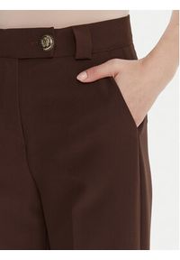 Maryley Spodnie materiałowe 25IB563/43CO Brązowy Regular Fit. Kolor: brązowy. Materiał: syntetyk #5