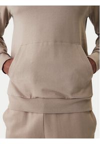 EA7 Emporio Armani Bluza 8NPM32 PJVRZ U6167 Beżowy Regular Fit. Kolor: beżowy. Materiał: bawełna #4