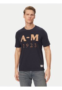 Aeronautica Militare T-Shirt 261TS2526UJ00686 Granatowy Regular Fit. Kolor: niebieski. Materiał: bawełna #1