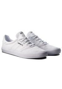 Adidas - Buty adidas - 3Mc B22705 Ftwwht/Ftwwht/Goldmt. Okazja: na co dzień. Zapięcie: sznurówki. Kolor: biały. Materiał: materiał, skóra ekologiczna. Szerokość cholewki: normalna. Styl: klasyczny #3