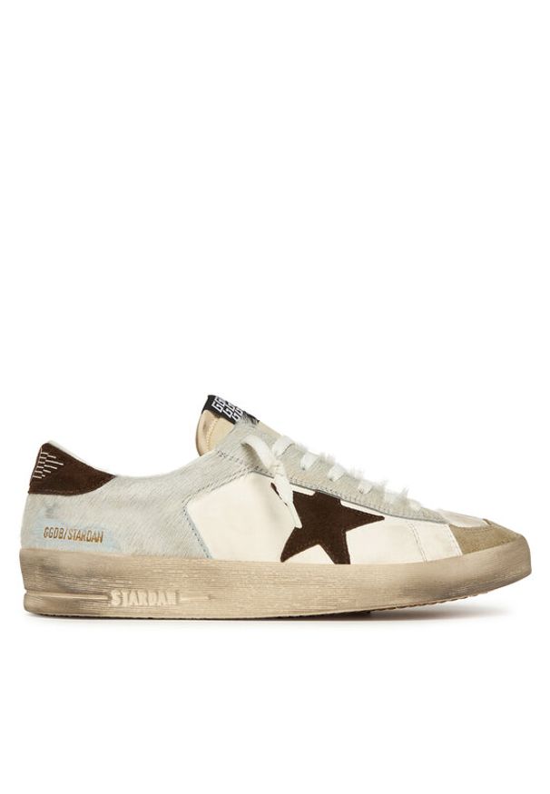 GOLDEN GOOSE - Golden Goose Sneakersy Stardan GMF00128.F004007.81999 Biały. Kolor: biały. Materiał: skóra