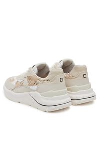 D.A.T.E. Sneakersy Fuga W421-FG-ET Beżowy. Kolor: beżowy. Materiał: zamsz, skóra