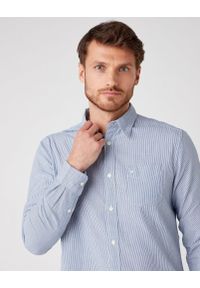 Wrangler - WRANGLER LS 1PKT SHIRT NAVY W5A14M114 112129956 #4