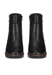 Rieker Botki Y2557-00 Czarny. Kolor: czarny. Materiał: skóra #7