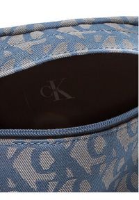 Calvin Klein Jeans Nerka Unstructured Monogram Waistbag LV04G3177G Błękitny. Kolor: niebieski. Materiał: materiał #2