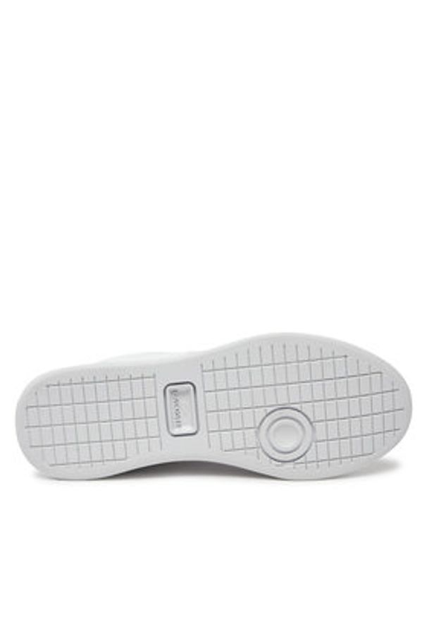 Lacoste Sneakersy Carnaby Set 224 3 Suj 7-48SUJ001321G Biały. Kolor: biały. Materiał: skóra