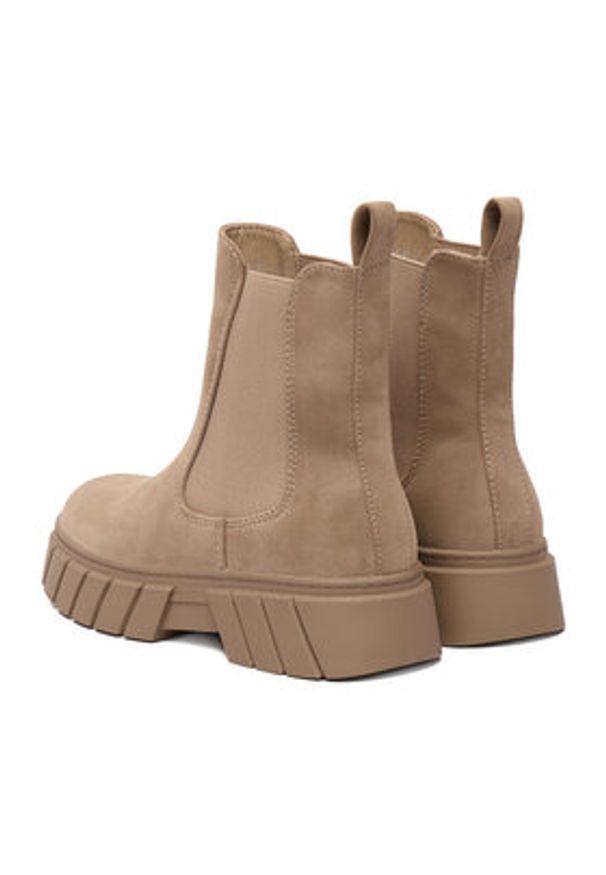 Jenny - JENNY Sztyblety CEO-MAVIS WS6153-01 Beżowy. Kolor: beżowy. Materiał: materiał