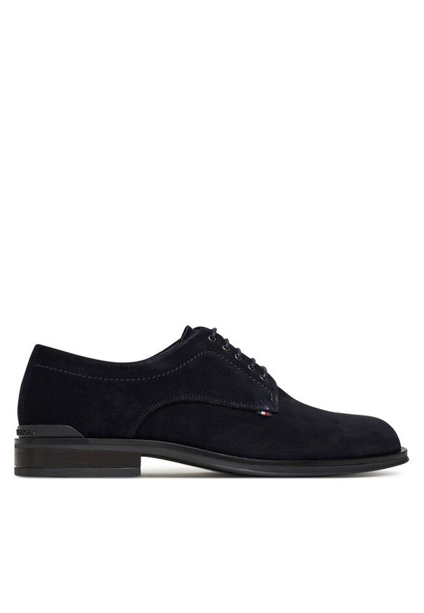 TOMMY HILFIGER - Półbuty Tommy Hilfiger. Kolor: niebieski