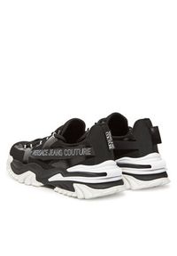 Versace Jeans Couture Sneakersy 78YA3SI8 Czarny. Kolor: czarny. Materiał: skóra #4