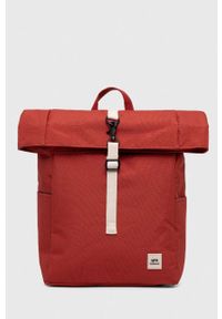 Lefrik plecak ROLL MINI kolor czerwony duży wzorzysty. Kolor: czerwony #1