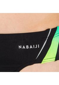 NABAIJI - Slipki pływackie dla dzieci Nabaiji 900 Yoke Grad. Kolor: wielokolorowy, żółty, czarny, zielony, niebieski. Materiał: materiał, poliamid, poliester