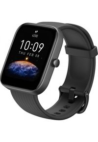 AMAZFIT - Smartwatch Amazfit Bip 3 Pro Czarny (ESBIP3PROBL HMI). Rodzaj zegarka: smartwatch. Kolor: czarny