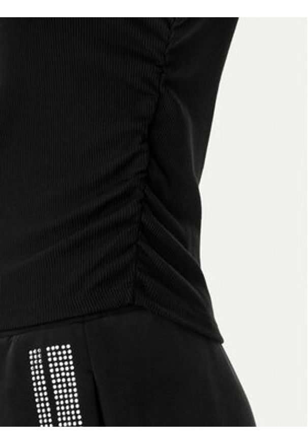 Guess Bluzka V6RP08 KD932 Czarny Slim Fit. Kolor: czarny