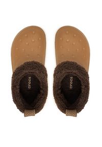 Crocs Klapki Classic Lined Shorty 211380 Brązowy. Kolor: brązowy #4