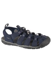 keen - Sandały męskie, Clearwater CNX. Kolor: niebieski. Materiał: materiał, tkanina, syntetyk, guma