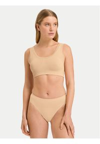 Hanro Biustonosz top Touch Feeling 71806 Beżowy. Kolor: beżowy. Materiał: syntetyk #1
