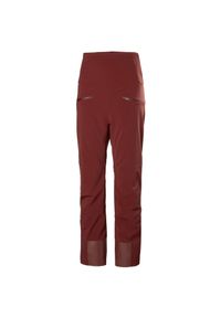 Spodnie narciarskie dla kobiet Helly Hansen Alphelia Hi Waist. Kolor: czerwony. Sezon: zima. Sport: narciarstwo #1