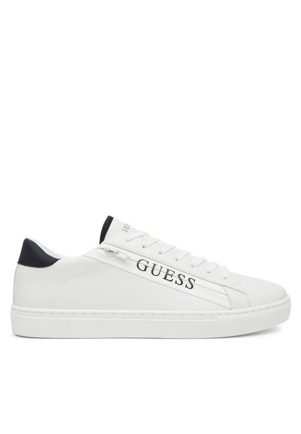 Guess Sneakersy FMFTOD ELE12 Biały. Kolor: biały. Materiał: skóra