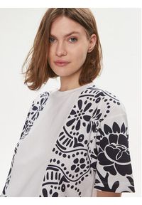 Weekend Max Mara T-Shirt Viterbo 2415971032 Biały Loose Fit. Kolor: biały. Materiał: bawełna