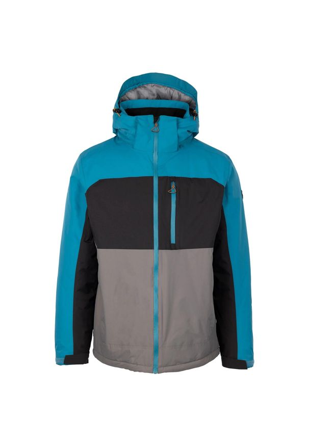 TRESPASS - Kurtka Ocieplana Męska Dulverton. Kolor: niebieski. Materiał: puch. Sport: turystyka piesza