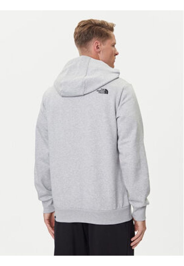 The North Face Bluza Fine NF0A89EU Szary Regular Fit. Kolor: szary. Materiał: bawełna