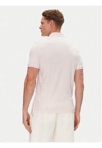 TOMMY HILFIGER - Tommy Hilfiger Polo MW0MW39994 Różowy Regular Fit. Typ kołnierza: polo. Kolor: różowy. Materiał: bawełna