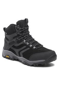 Halti Trekkingi Ragnar Mid Dx M 054-2803 Czarny. Kolor: czarny. Materiał: skóra, zamsz. Sport: turystyka piesza