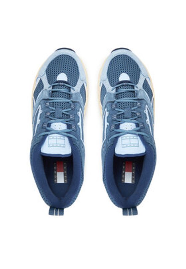 Tommy Jeans Sneakersy Archive'97 EN0EN02795 Niebieski. Kolor: niebieski. Materiał: zamsz, skóra