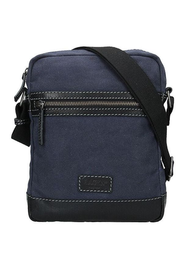 Lagen Torba męska na ramię crossbody Blk / Navy. Kolor: niebieski