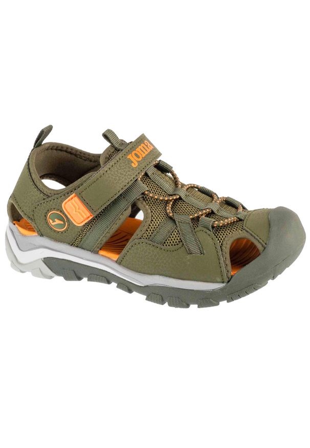 Joma - Sandały chłopięce, S.Lake Jr 25 SLAKJS. Kolor: zielony. Sezon: lato