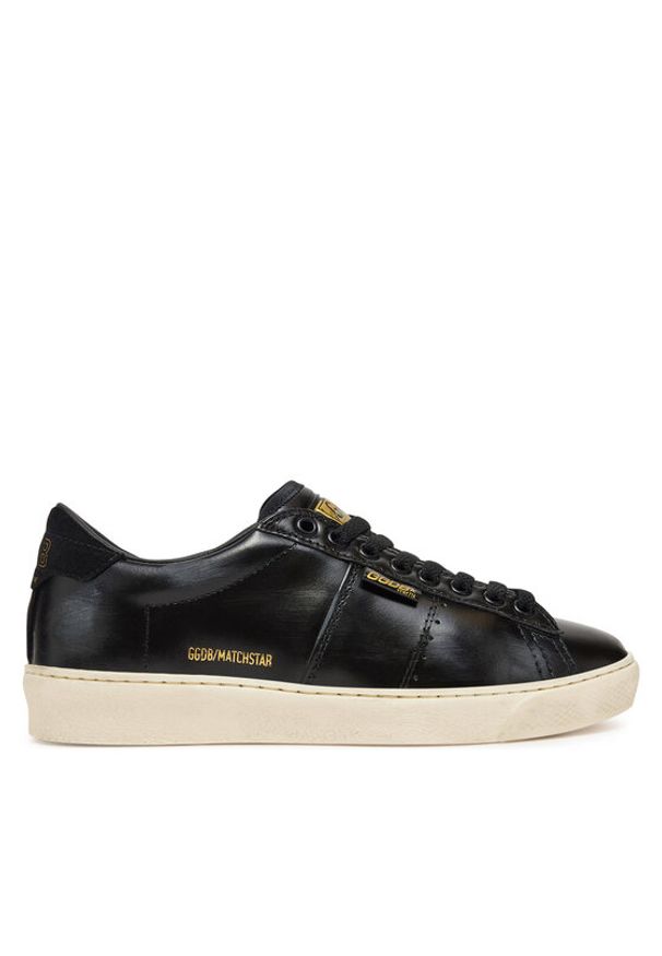 GOLDEN GOOSE Sneakersy Matchstar GMF00796.F006922.90100 Czarny. Kolor: czarny. Materiał: skóra