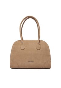 Gino Rossi - GINO ROSSI Torebka EO-LA224-19138 Beżowy. Kolor: beżowy. Materiał: zamszowe, skórzane #1