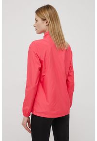 Asics kurtka sportowa kolor różowy przejściowa. Kolor: różowy. Materiał: materiał. Styl: sportowy #2