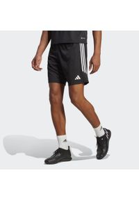 Spodenki do piłki nożnej męskie Adidas Tiro 23 Training. Kolor: wielokolorowy, czarny, biały. Długość: krótkie