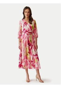 Tatuum Sukienka letnia Dontri T2406.206 Kolorowy Regular Fit. Materiał: syntetyk. Wzór: kolorowy. Sezon: lato