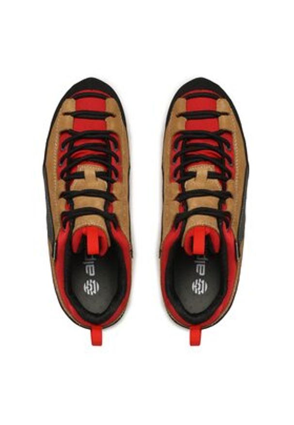 Alpina Trekkingi Royal Vibram 627F-3 Beżowy. Kolor: beżowy. Materiał: zamsz, skóra. Sport: turystyka piesza