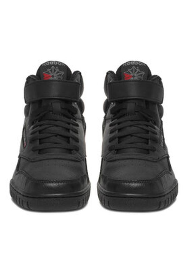 Reebok Sneakersy EO-EX-O-FIT HI 100000109 Czarny. Kolor: czarny. Materiał: syntetyk, skóra